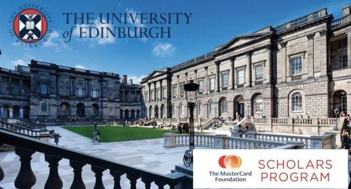 SCHOLARSHIP: University of Edinburgh Online Mastercard, UK International Scholarship for Postgraduate |Masters | Diploma Students